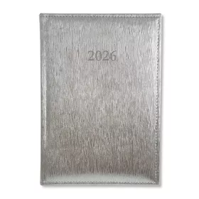   Határidőnapló Period Lamé A/5 napi körbev. Lamé ezüst 2026