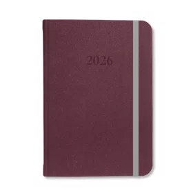 Határidőnapló Period Velour B/5 heti gumis lila 2026