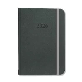   Határidőnapló Period Velour B/5 heti gumis sötétzöld 2026