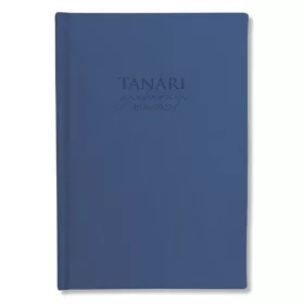 Tanári zsebkönyv pd 2026-2027 műbőr kék