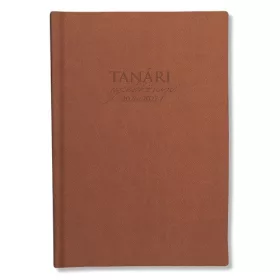 Tanári zsebkönyv pd 2026-2027 műbőr barna