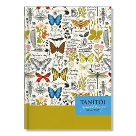 Tanítói zsebkönyv pd 2026-2027 papír Butterflies