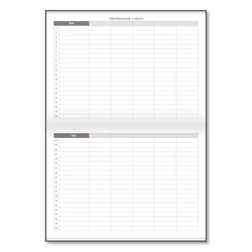 Tanítói zsebkönyv pd 2026-2027 papír Pink