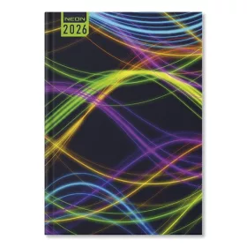 Határidőnapló Period Neon A/5 napi Waves papír 2026