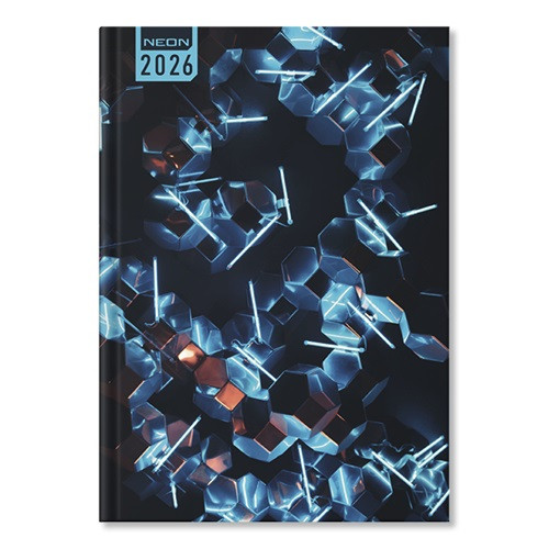 Határidőnapló Period Neon B/6 heti Ice papír 2026