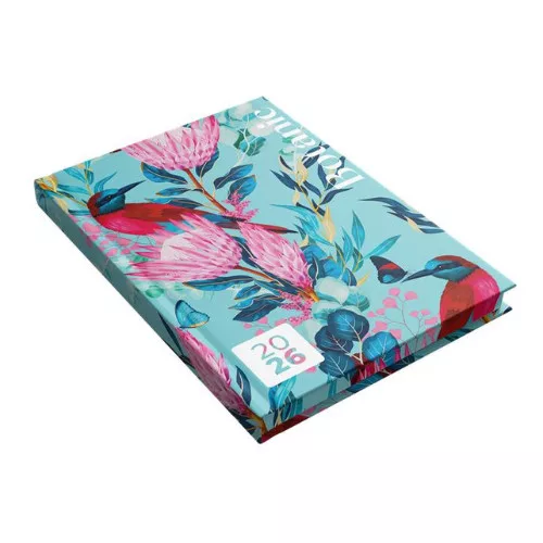 Határidőnapló Period Botanic A/5 napi Blue papír 2026