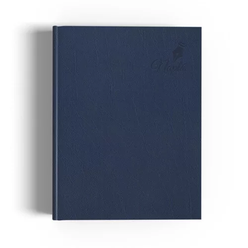 Tárgyalási napló Period Standard B/5 kék műbőr