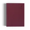 Tárgyalási napló Period Standard B/5 bordó műbőr
