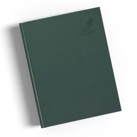 Tárgyalási napló Period Standard B/5 zöld műbőr