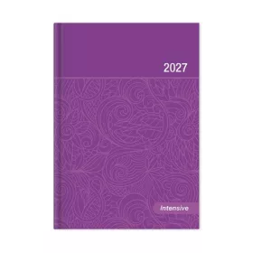   Határidőnapló Period Intensive B/6 heti lila lakk papír 2027