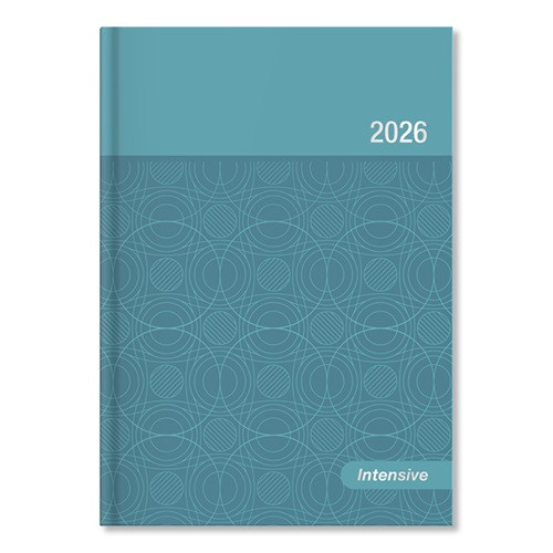Határidőnapló Period Intensive B/6 heti kék lakk papír 2026