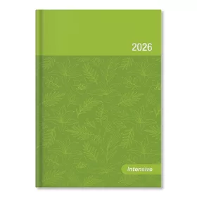   Határidőnapló Period Intensive B/6 heti zöld lakk papír 2026