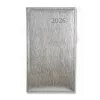 Határidőnapló Period Lamé Zsebnaptár álló körbev. Lamé ezüst 2026
