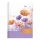Határidőnapló Period Flowers A/5 napi Violet papír 2027