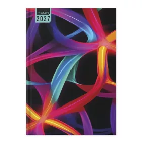 Határidőnapló Period Neon A/5 napi Waves papír 2027