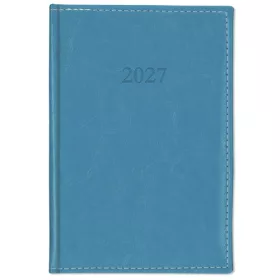   Határidőnapló Period Border B/5 heti körbev. Türkiz 2027