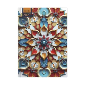Határidőnapló Period DELUXE B/6 heti Mandala papír 2027