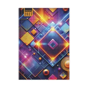 Határidőnapló Period Neon B/6 heti Square papír 2027
