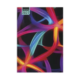 Határidőnapló Period Neon B/6 heti Waves papír 2027
