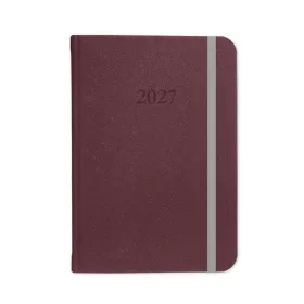 Határidőnapló Period Velour B/6 heti varrott lila 2027