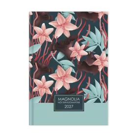   Határidőnapló Period Magnólia B/6 napi női tervező Lush 2027