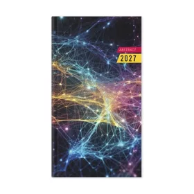   Határidőnapló Period Abstract Zsebnaptár álló Geo papír 2027