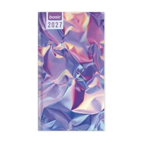  Határidőnapló Period Basic Zsebnaptár álló Rainbow papír 2027