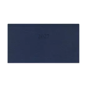   Határidőnapló Period Standard Zsebnaptár fekvő kék műbőr 2027