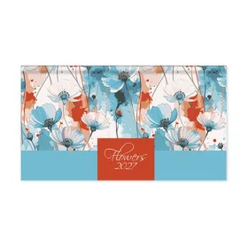   Határidőnapló Period Flowers Zsebnaptár fekvő Fresh papír 2027