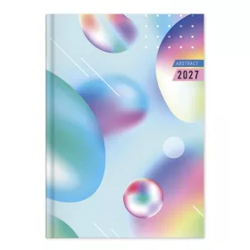   Határidőnapló Period Abstract A/5 napi Harmony papír 2027