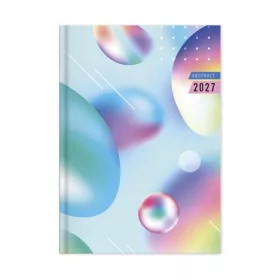   Határidőnapló Period Abstract B/6 heti Harmony papír 2027