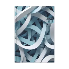 Határidőnapló Period Abstract B/6 heti Tiles papír 2027