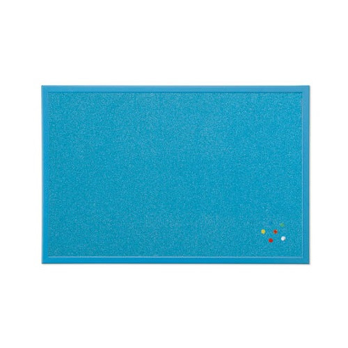 Parafatábla Bi-Office fakeretes 40x60 cm kék