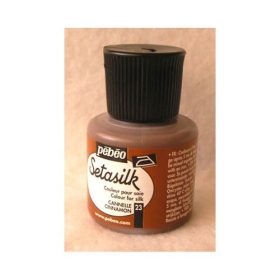  Kreatív selyemfesték Pébéo Setasilk vasalóval fixálható 45 ml fahéj