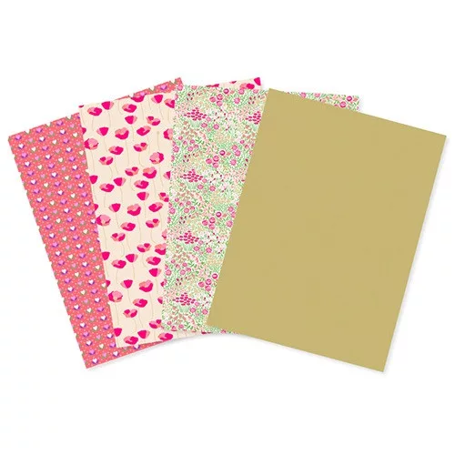 Kreatív decoupage papír Clairefontaine Décopatch 4 mintával ref. DP032C