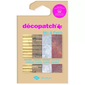   Kreatív decoupage papír Clairefontaine Décopatch 4 mintával ref. DP040C