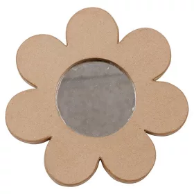   Kreatív decoupage tárgy Clairefontaine Décopatch virág alakú képkeret felakasztható