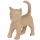 Kreatív decoupage tárgy Clairefontaine Décopatch kiscica 13cm