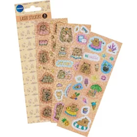 Kreatív dekormatrica CAPYBARA 15x10 mm &12x10 mm vegyes