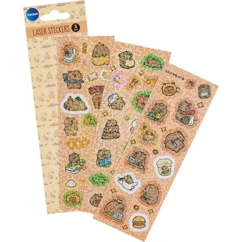 Kreatív dekormatrica CAPYBARA 15x10 mm &12x10 mm vegyes