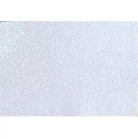   Kreatív dekorgumilap öntapadós 20x30 cm 2 mm glitteres fehér