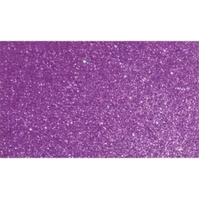   Kreatív dekorgumilap öntapadós 20x30 cm 2 mm glitteres lila