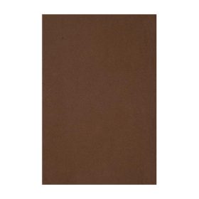 Kreatív dekorgumilap A/4 2 mm barna