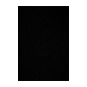 Kreatív dekorgumilap A/4 2 mm fekete