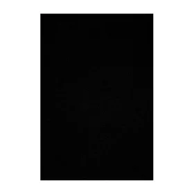 Kreatív dekorgumilap A/4 2 mm fekete