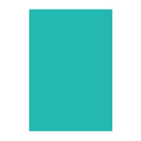 Kreatív dekorgumilap A/4 2 mm türkiz