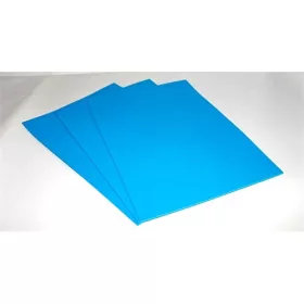 Kreatív dekorgumilap A/4 2 mm türkizkék