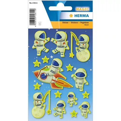 Dekormatrica Herma Luca a holdon, neon