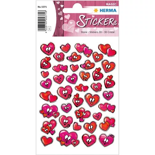 Dekormatrica Herma szívek arccal