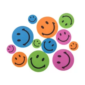   Kreatív Junior habszivacs smile 12 db/csomag vegyes színek méretek